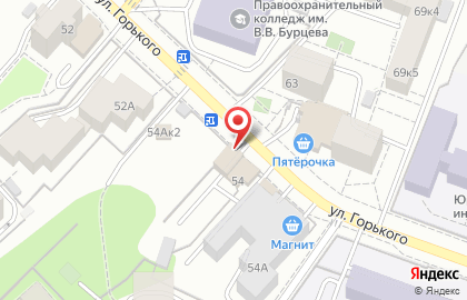 Торгово-монтажная компания Стандарт на улице Горького на карте