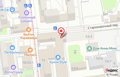Студия фитнеса в гамаках GamakFitness на метро Бауманская на карте