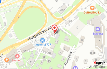 Многопрофильный центр Феникс на Некрасовской улице на карте