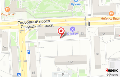 Savoy, мебели и предметов интерьера на Свободном проспекте на карте