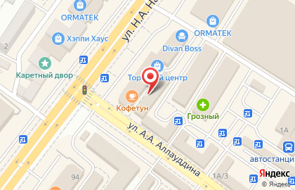 Ремонтная мастерская Mix mobile в Грозном на карте