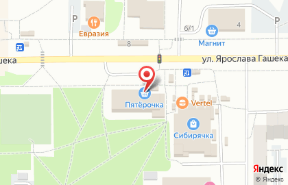 Фирменный магазин Сибирские колбасы в Ленинском районе на карте