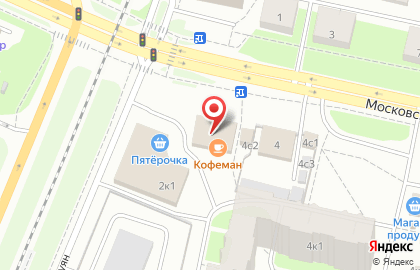 Фирменный магазин Апрель на Московском проспекте на карте
