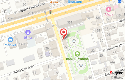 Оптовый магазин овощей и фруктов Miarso на улице Абдулхамида Юсупова на карте