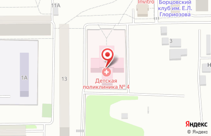 Нахабинская Городская Больница Млпу Поликлиническое Отделение на карте