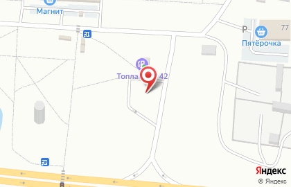 АЗС Топлайн в Ленинском административном округе на карте