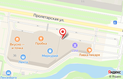 Зоомаркет Ле`Муррр на Пролетарской улице на карте
