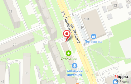 Оптово-розничный магазин Куриное царство на улице Ленина на карте