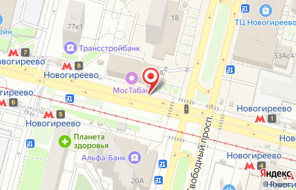 Флирт-новогиреево на карте