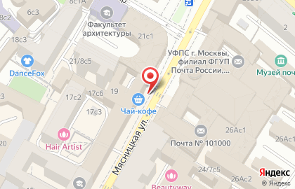 Магазин чая и кофе в Москве на карте