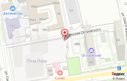 Автомойка в Новосибирске на карте