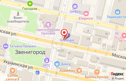 Экспресс-кофейня Take and Wake на Московской улице на карте