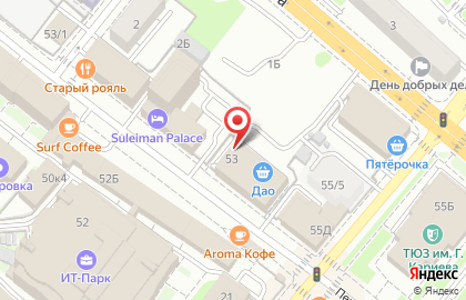 Юридический многофункциональный центр на Петербургской улице на карте