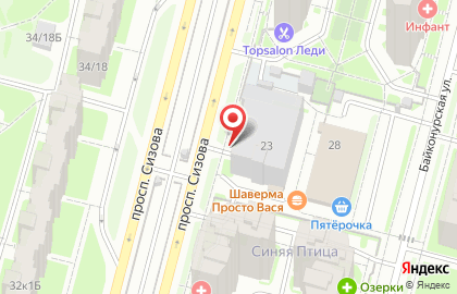 Паркинг в Санкт-Петербурге на карте