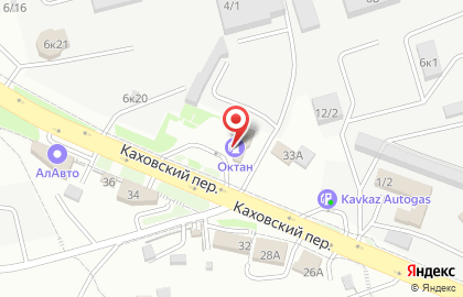 АЗС Октан в Ленинском районе на карте