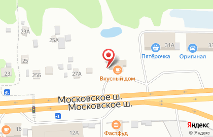 Кафе Вкусный дом в Нижнем Новгороде на карте