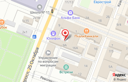 Гамбринус на карте