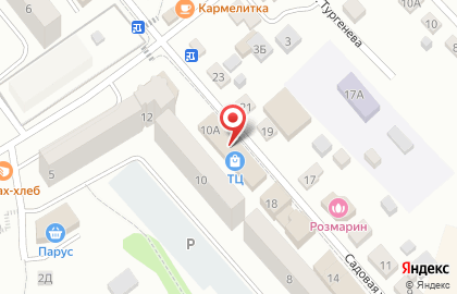 Агентство недвижимости Ключ на Садовой улице на карте