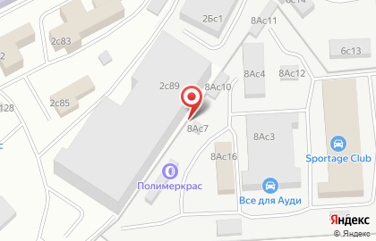 Шиномонтажная мастерская на Кожуховской на карте