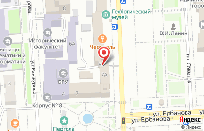 Столовая Appetite в Советском районе на карте