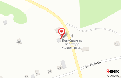 Продуктовый магазин в Новосибирске на карте