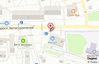 Продовольственный киоск в Димитровграде на карте