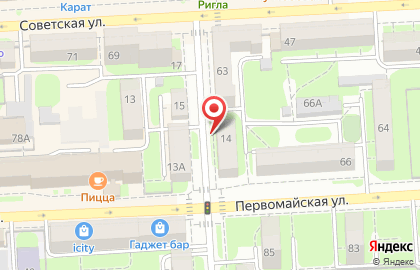 Чернышевой на улице Пушкина на карте