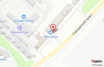 Продуктовый магазин Магнолия в Йошкар-Оле на карте