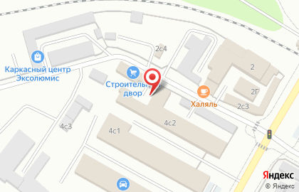 Магазин Стройснаб на улице Первопроходцев на карте