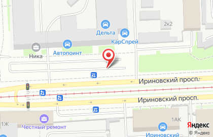 Интернет-магазин А2шина на Ириновском проспекте на карте