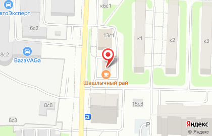 Ресторан Шашлычный рай на карте