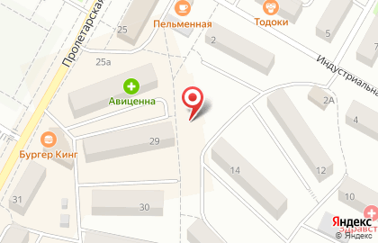 Магазин Народный на Пролетарской улице на карте