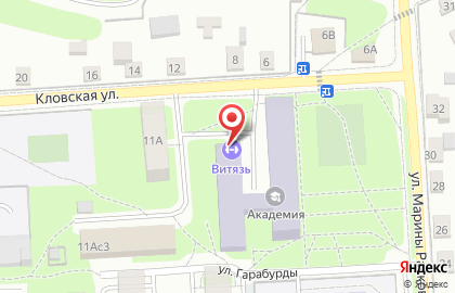 Центр единоборств Витязь на карте