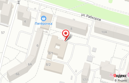 Участковый пункт полиции №32 в Кировском районе на карте