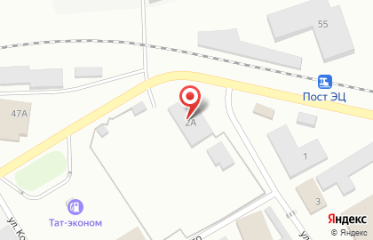 Супермаркет Арлан, супермаркет на улице К.Маркса на карте