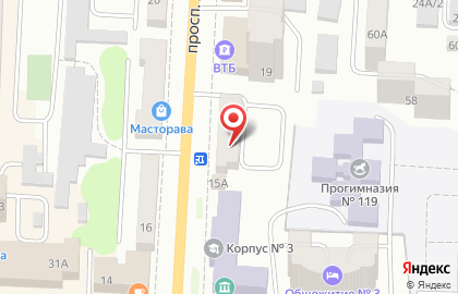 Лилия на проспекте Ленина на карте