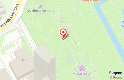 Тир Лимонтир на Краснопресненской набережной на карте