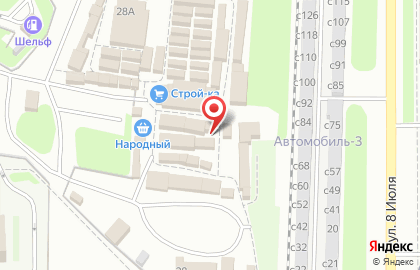 Магазин мебели в Челябинске на карте