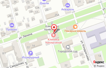 Фотосалон на улице Ленина на карте