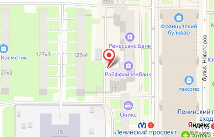 Банк Сосьете Женераль Восток (круглосуточно) на бульваре Новаторов на карте