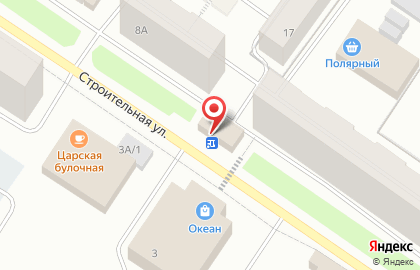 Продуктовый магазин У Михалыча на Строительной улице на карте