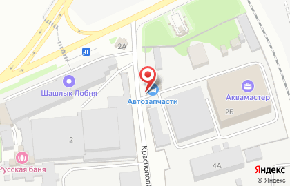 Шиномонтажная мастерская в Краснополянском проезде на карте