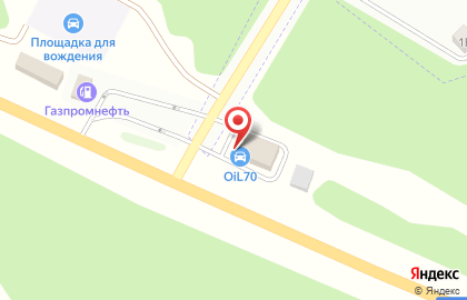 Магазин автомасел Oil70 на проспекте Ленина на карте