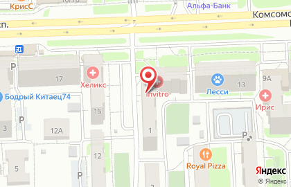 Ловато на карте