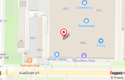 Банкомат ВТБ на Учебной улице на карте