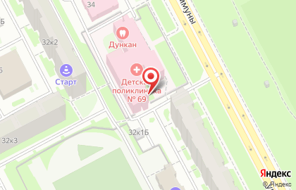 ЗАО МАКС-М на улице Коммуны на карте