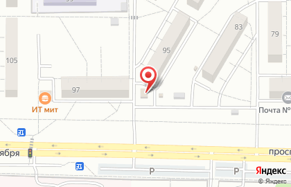 Магазин Тепличное на улице 60 лет Октября на карте