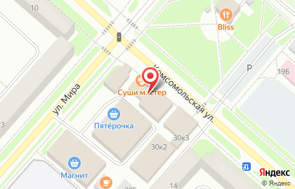 Туристическое агентство Мой горящий тур в Ханты-Мансийске на карте