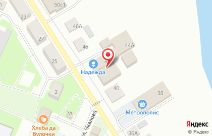 Березка на Первомайской улице на карте