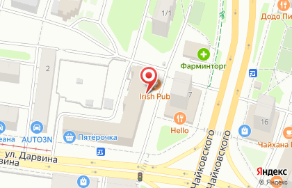 Страховой гид Ника на проспекте Чайковского на карте